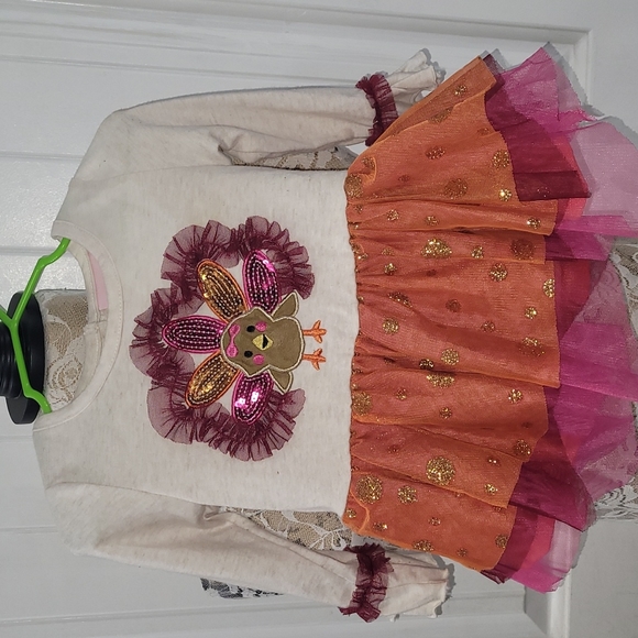 LITTLE LASS THANKSGIVING DRESS /OUTFIT